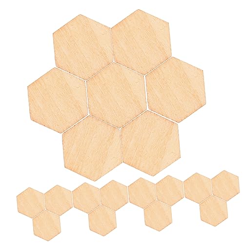 LALAFINA 200 Stück Sechseckige Holzstücke Diy Holzformen für Bastelarbeiten Hochzeits und Geburtstagsdekorationen Weihnachtsornamente Hochwertigem Holz LALAFINA 200 Stück Sechseckige Holzstücke Diy Holzformen für Bastelarbeiten Hochzeits und Geburtstagsdekorationen Weihnachtsornamente Hochwertigem Holz von LALAFINA