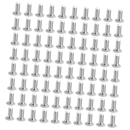 LALAFINA 200 Stück Weiße Wandplatten schrauben mit Schlitzkopf Lackierte Schrauben für Steckdosen Abdeckplatten Ovaler Schraubenkopf Robust und Langlebig für Heimwerker und Fachgerechten LALAFINA 200 Stück Weiße Wandplatten schrauben mit Schlitzkopf Lackierte Schrauben für Steckdosen Abdeckplatten Ovaler Schraubenkopf Robust und Langlebig für Heimwerker und Fachgerechten von LALAFINA