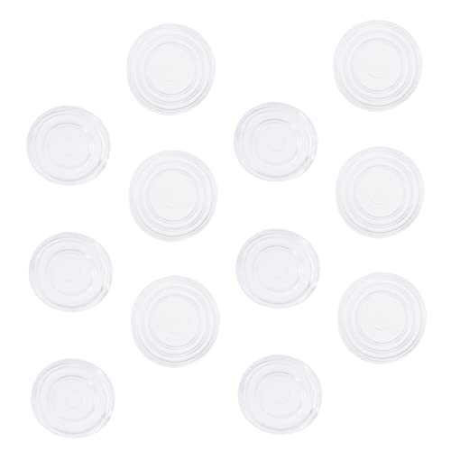 LALAFINA 200stücke Transparente Glastisch-Pads Aus Kunststoff Runde Möbel-schutzmatten Gummi-schutzmatten Für Teetische Weiß Verschleißfest Und rutschfest LALAFINA 200stücke Transparente Glastisch-Pads Aus Kunststoff Runde Möbel-schutzmatten Gummi-schutzmatten Für Teetische Weiß Verschleißfest Und rutschfest von LALAFINA