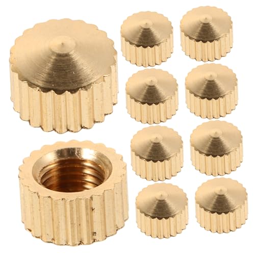 LALAFINA 20stücke Uhrenadapter Aus Metall Für Quarzuhren Reparaturzubehör Mit Austauschbarer Uhrwerkmutter Uhrenreparaturteil Für Wanduhren Und DIY-projekte von LALAFINA