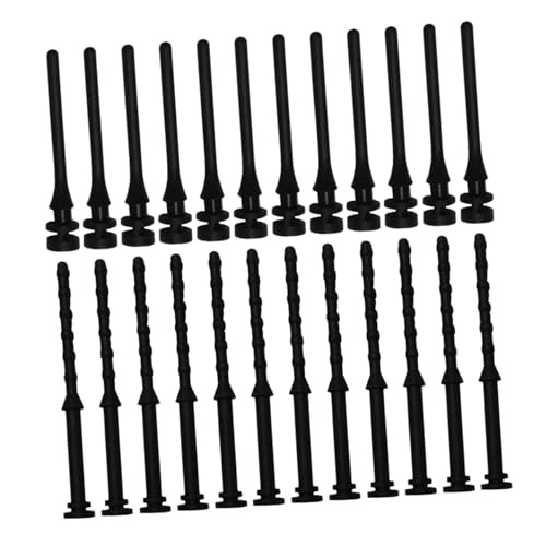 LALAFINA 24 Stück Teiliges PC gehäuse Schrauben mit Silikon gummi Anti vibrationsbefestigung Geräuschdämpfend Kompatibel mit Meisten Computergehäusen Langlebig und Schlagfest für Ruhigen von LALAFINA