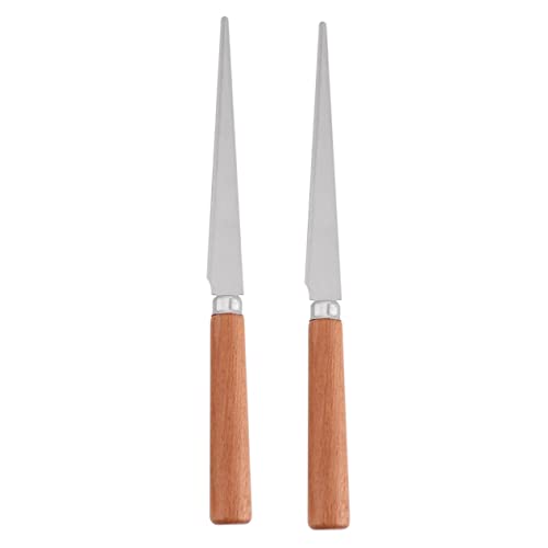 LALAFINA 2Stücke Fettling Messer Für Holz Und Präzisionswerkzeug Für Schnitzarbeiten Und DIY Projekte Zum Modellieren Und Bearbeiten Von Materialien von LALAFINA