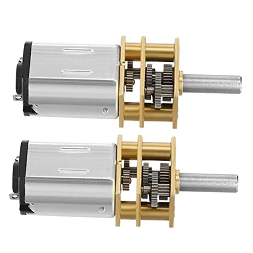 LALAFINA 2Stücke Mikro Geschwindigkeitsreduktionsmotor mit Metallgetriebe Dc Getriebe für Rc Elektronische Türschlösser und Medizinische Geräte von LALAFINA