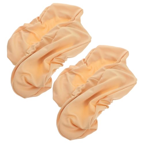 LALAFINA 2paare Waschbare Armmanschetten Für Bürostühle Dehnbare Armlehnenbezüge Für Computerstühle Elastische Bürostuhlschutzbezüge Passend Für Schreibtischstühle Beige von LALAFINA