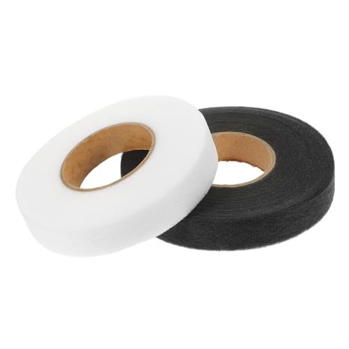 LALAFINA 2rollen Doppelseitiges Hemmband Yards Fusible Klebeband Für Stoffe Für Nähprojekte Gardinen Und Bastelarbeiten LALAFINA 2rollen Doppelseitiges Hemmband Yards Fusible Klebeband Für Stoffe Für Nähprojekte Gardinen Und Bastelarbeiten von LALAFINA