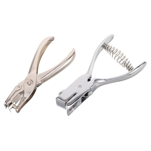 LALAFINA 2stücke Papierlocher Einzeln Aus Metall Manueller Ovaler Stanzer Für PVC-Tags Ausweislocher Etikettenlocher Geeignet Für Bastelarbeiten Und Büroaufgaben LALAFINA 2stücke Papierlocher Einzeln Aus Metall Manueller Ovaler Stanzer Für PVC-Tags Ausweislocher Etikettenlocher Geeignet Für Bastelarbeiten Und Büroaufgaben von LALAFINA