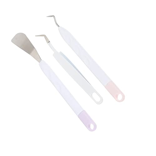 LALAFINA 3 Stück -Werkzeug-Set Werkzeuge Vinyl Jäten -Werkzeug Jäten Basteln Handwerkstools Handwerkszeug Werkzeugset Zum Jäten Unschleifer -Werkzeug Für Vinyl Plastik von LALAFINA