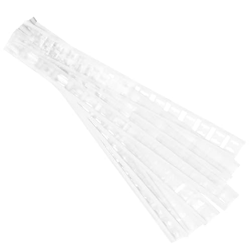 LALAFINA Selbstklebende Haken Für Display 300 Stück Kleiderbügel Tags Einzelhandel Display Tabs PVC-Material von LALAFINA