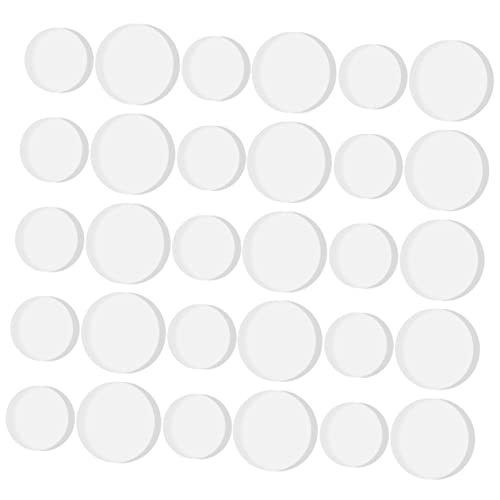 LALAFINA 30stücke Transparente Gummipuffer Für Glasplatten Möbelstoßdämpfer Anti-rutsch-Polster Für Schreibtische Und Arbeitsplatten Glastischschutz Und Abstandshalter von LALAFINA