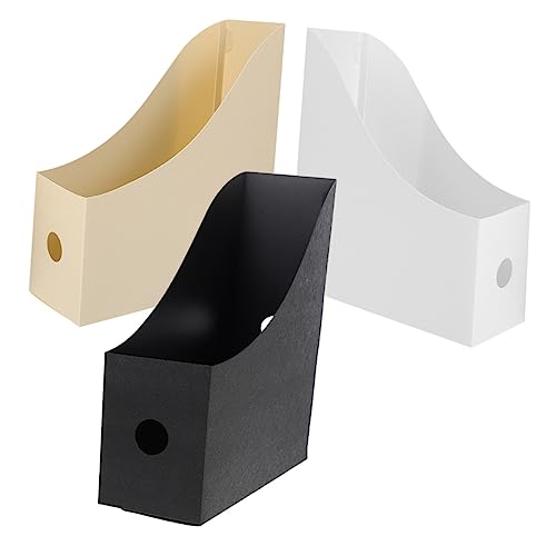 LALAFINA 3stücke Dokumenten Organizer Box Aus Kunststoff Für Schreibtisch Und Zubehör Aktenhalter Mit Modernem Design Für Ordner Und Briefe von LALAFINA