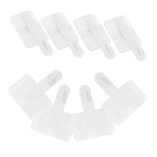 LALAFINA 4 Paare Air Conditioner Outlet Baffle Clips Verstellbarer Windlenker für Luftstromsteuerung Zuverlässiger Befestigungsmechanismus Geeignet für Wohn und Büroräume Verbessert von LALAFINA