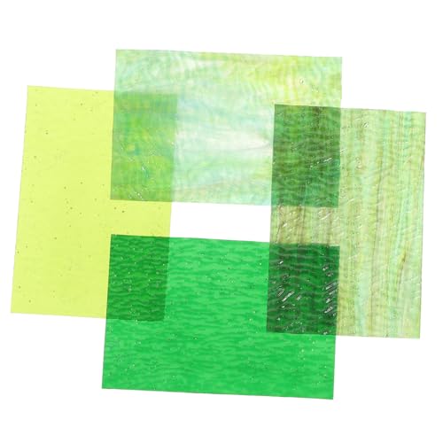 LALAFINA 4 Stück Buntglas Mosaikplatten DIY Bastelmaterial für Mosaikprojekte Verschiedenen Farben Einfach zu Verwenden für Kreative Heimdekoration LALAFINA 4 Stück Buntglas Mosaikplatten DIY Bastelmaterial für Mosaikprojekte Verschiedenen Farben Einfach zu Verwenden für Kreative Heimdekoration von LALAFINA