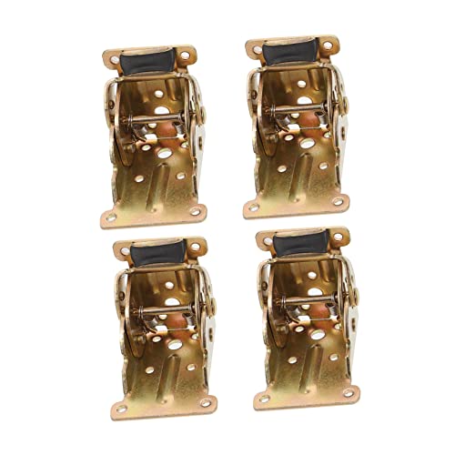 LALAFINA 4 Stück Klappbare Scharniere mit Selbstarretierung Metallstützen für Tische und Betten Faltbare Möbelbeine Langlebige Spcc Hardware für DIY Projekte und Arbeitstische LALAFINA 4 Stück Klappbare Scharniere mit Selbstarretierung Metallstützen für Tische und Betten Faltbare Möbelbeine Langlebige Spcc Hardware für DIY Projekte und Arbeitstische von LALAFINA