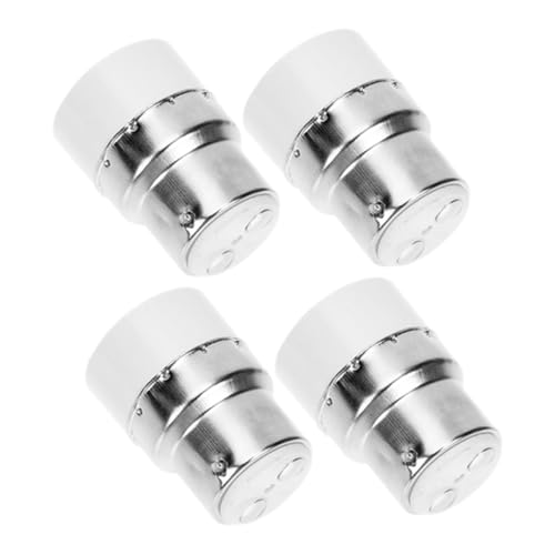 LALAFINA 4 Stück Lampenadapter Hochtemperaturbeständiger Lampensockel Converter für Deckenleuchten und Vielseitige Anwendungen Installieren und Nutzung LALAFINA 4 Stück Lampenadapter Hochtemperaturbeständiger Lampensockel Converter für Deckenleuchten und Vielseitige Anwendungen Installieren und Nutzung von LALAFINA