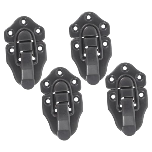 LALAFINA 4 Stück Teiliges Antikes Schloss Hasp Latch Buckles Eisenverschluss für Schmuckkästen Kleine Schranktüren und DIY Projekte für Bastelarbeiten Ersatzschloss LALAFINA 4 Stück Teiliges Antikes Schloss Hasp Latch Buckles Eisenverschluss für Schmuckkästen Kleine Schranktüren und DIY Projekte für Bastelarbeiten Ersatzschloss von LALAFINA