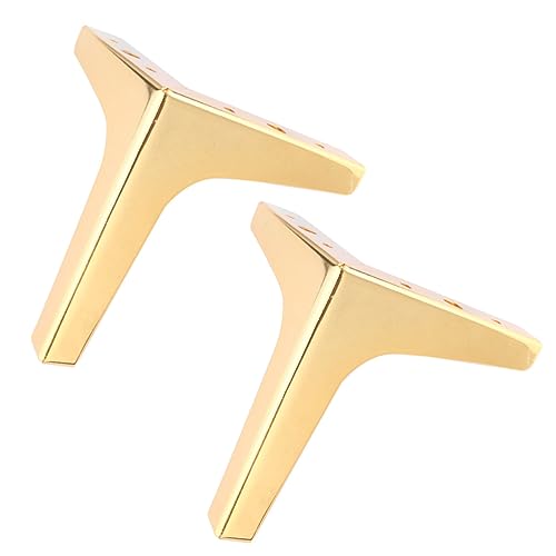 LALAFINA 4 Stück Teiliges Metall Titanfarben Robuste Sofa Schrankbeine Langlebige Möbelstützen für Wohn Büroeinrichtung LALAFINA 4 Stück Teiliges Metall Titanfarben Robuste Sofa Schrankbeine Langlebige Möbelstützen für Wohn Büroeinrichtung von LALAFINA