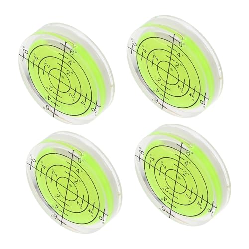 LALAFINA 4 Stück Teiliges Präzisions mini Kompakt Tragbar Hohe Genauigkeit Multifunktional für Bau DIY Nivellierung und Genaue Messungen von LALAFINA