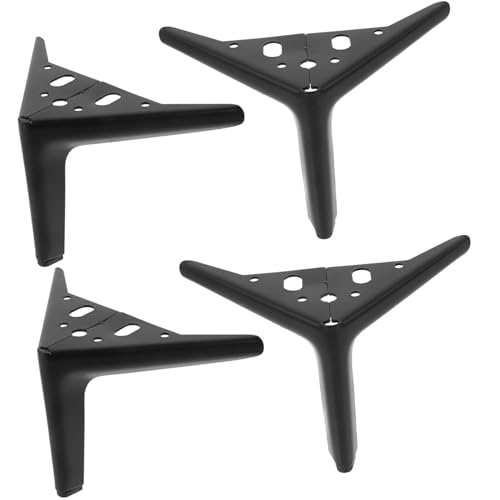 LALAFINA 4 Stück Teiliges Set Möbelbeine Robustem Hohe Ersatzsofabeeine und Tischbeine Stabile Möbelfüße für Schrank Sofa Kommode Vielseitig Einsetzbar und Langlebig von LALAFINA