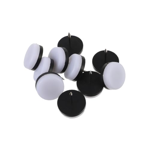 LALAFINA 40 Stück Möbelgleiter Nagel Nylon Bodenschutz Für Stühle Und Tische Extra Dicke rutschfeste Pads Installieren Für Holz Und Teppichböden Langlebig LALAFINA 40 Stück Möbelgleiter Nagel Nylon Bodenschutz Für Stühle Und Tische Extra Dicke rutschfeste Pads Installieren Für Holz Und Teppichböden Langlebig von LALAFINA