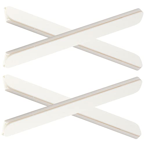 LALAFINA 4stücke Schubladenführungen Mit Bodenmontage Für Kommode Schrank Möbel Aus Hochwertigem Material Langlebig Stabil Und Geräuscharm Schnell Und Installieren von LALAFINA