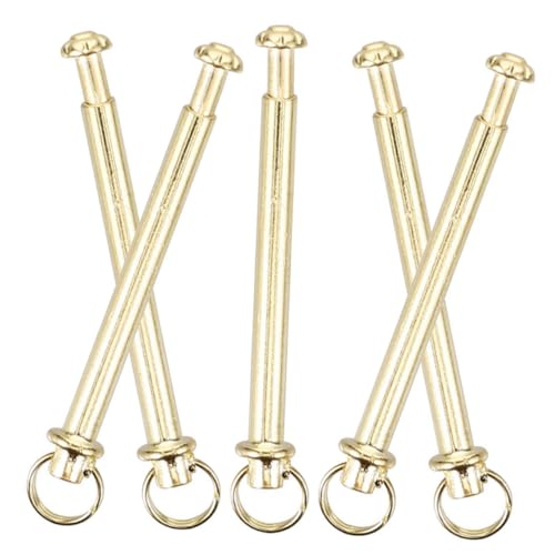 LALAFINA 5 Sätze Faltbarer Handfächer Reparaturset Teiliges Kit mit Stabilen Metallnieten und Schrauben für Fächerachsen Leicht Einfach zu Montieren für DIY Fächerreparaturen von LALAFINA