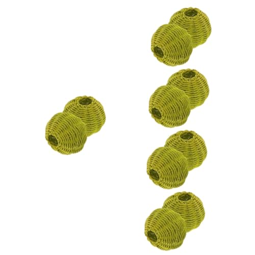 LALAFINA 5 Sätze Rattan Lampenschirm Woven Lampshade Für Diy Lampen Leichte Abdeckung Für Tisch Steh Und Pendelleuchten Schützt Und Dekoriert Für Wohnzimmer Schlafzimmer 2 Stücke * 5 LALAFINA 5 Sätze Rattan Lampenschirm Woven Lampshade Für Diy Lampen Leichte Abdeckung Für Tisch Steh Und Pendelleuchten Schützt Und Dekoriert Für Wohnzimmer Schlafzimmer 2 Stücke * 5 von LALAFINA