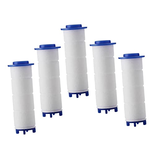 LALAFINA 5 Stück Duschfilter Ersatzfilter für Sprinkler Hochwertige Baumwollfilter für Sauberes Wasser Einfach zu Reinigen Verwenden Geeignet für Duschköpfe und Kalkfilter LALAFINA 5 Stück Duschfilter Ersatzfilter für Sprinkler Hochwertige Baumwollfilter für Sauberes Wasser Einfach zu Reinigen Verwenden Geeignet für Duschköpfe und Kalkfilter von LALAFINA