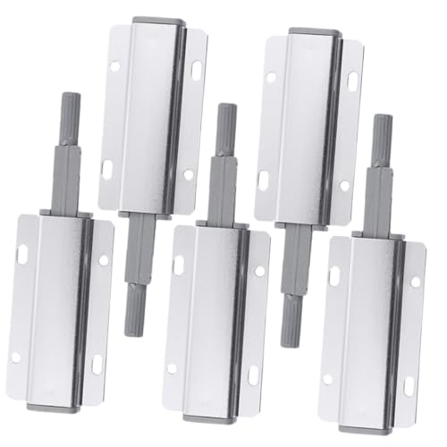 LALAFINA 5 Stück Teiliges Aluminiumlegierung Push To Open Türverschluss Unsichtbarer Schrankriegel mit Abgerundeten Kanten Langlebig und Sicher Geeignet für Küchenschränke Kleiderschränke LALAFINA 5 Stück Teiliges Aluminiumlegierung Push To Open Türverschluss Unsichtbarer Schrankriegel mit Abgerundeten Kanten Langlebig und Sicher Geeignet für Küchenschränke Kleiderschränke von LALAFINA