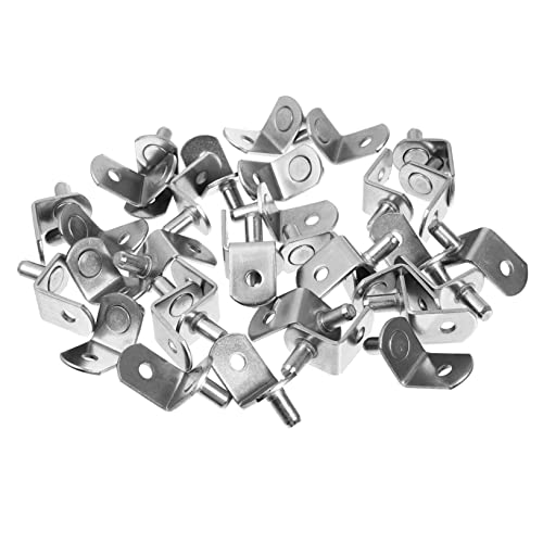 LALAFINA 50 Stück Förmige Regalstützen Regalboden Halterungs Pins für Schränke und Küchen Robuste Langlebige und Vielseitige Unterstützung für DIY Projekte LALAFINA 50 Stück Förmige Regalstützen Regalboden Halterungs Pins für Schränke und Küchen Robuste Langlebige und Vielseitige Unterstützung für DIY Projekte von LALAFINA