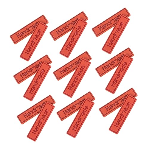 LALAFINA 50 Stück Handmade Lederetiketten für Kleidung DIY Handwerk ohne Individuell Einsetzbar für Schals Hüte und Mehr Langlebige Geprägte Tags für Kreative Projekte LALAFINA 50 Stück Handmade Lederetiketten für Kleidung DIY Handwerk ohne Individuell Einsetzbar für Schals Hüte und Mehr Langlebige Geprägte Tags für Kreative Projekte von LALAFINA