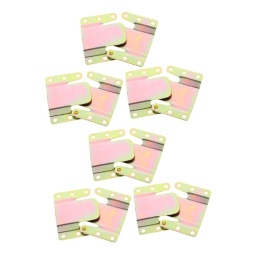 LALAFINA 6 Sätze Sofa Verbindungselemente Verbindungsstücke für Couch Robuste und Praktische Sofa Connectoren für Multifunktionale Möbel LALAFINA 6 Sätze Sofa Verbindungselemente Verbindungsstücke für Couch Robuste und Praktische Sofa Connectoren für Multifunktionale Möbel von LALAFINA