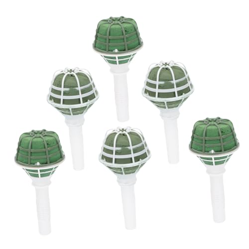 LALAFINA 6 Stück Hochzeits Blumenstraußhalter Braut Bouquet Griff mit Hochwertigem Schwamm für Blumenarrangements DIY Dekoration Hochzeit und Garten LALAFINA 6 Stück Hochzeits Blumenstraußhalter Braut Bouquet Griff mit Hochwertigem Schwamm für Blumenarrangements DIY Dekoration Hochzeit und Garten von LALAFINA