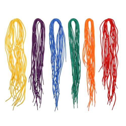 LALAFINA 60 Stück Perlenschnüre Aus Polyester Schnürsenkel Zum Basteln Basteln Seile DIY Zubehör Modische Schnürsenkel Seile Zum Auffädeln Von Perlen Schnürsenkel DIY Perlen von LALAFINA