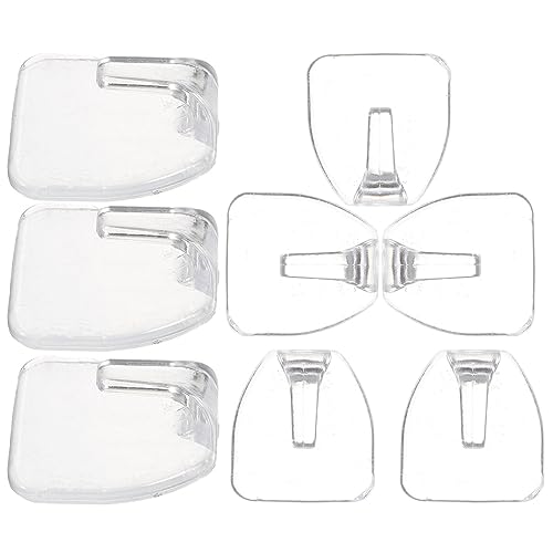 LALAFINA 8 Stück Teiliges Set Transparente Wandhaken Selbstklebende Haken für Badezimmer Küche Robust und Installieren für Handtücher Taschen und Kleine Gegenstände LALAFINA 8 Stück Teiliges Set Transparente Wandhaken Selbstklebende Haken für Badezimmer Küche Robust und Installieren für Handtücher Taschen und Kleine Gegenstände von LALAFINA