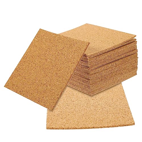 LALAFINA 80 Stück Selbstklebende Korkuntersetzer Dicke Korkmatten mit Haftkleber Zuschneidbar Hitzebeständig rutschfest Vielseitig für DIY Wanddekoration und Tischschutz LALAFINA 80 Stück Selbstklebende Korkuntersetzer Dicke Korkmatten mit Haftkleber Zuschneidbar Hitzebeständig rutschfest Vielseitig für DIY Wanddekoration und Tischschutz von LALAFINA