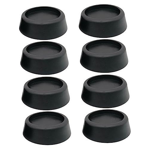 8Stücke Teiliges Fußpads für Waschmaschinen rutschfest Vibrationsdämpfend Schont für Ruhige Umgebung Einfache Installation und Hohe Belastbarkeit von LALAFINA