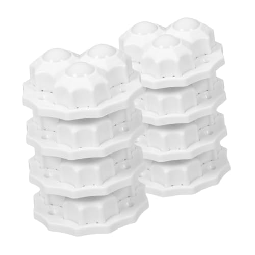 LALAFINA 8stücke Selbstklebende Mini-lenkrollen Für Möbel Weiß Drehbar Mit Schneeflocken-bodenschutz Für Küchenmöbel Und Kleinmöbel Geeignet LALAFINA 8stücke Selbstklebende Mini-lenkrollen Für Möbel Weiß Drehbar Mit Schneeflocken-bodenschutz Für Küchenmöbel Und Kleinmöbel Geeignet von LALAFINA