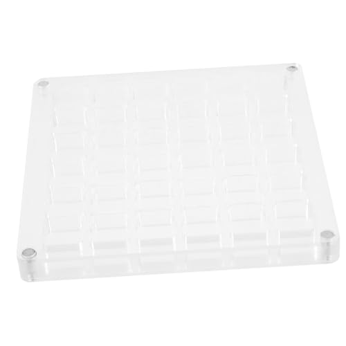 LALAFINA Acrylbox Transparente Aufbewahrungsbox Acrylbehälter Organizer Für Perlen Schmuckstücke Kleine Elektronische Teile Mit Mehreren Gittern Fächern Zur Einfachen Identifizierung Und or von LALAFINA