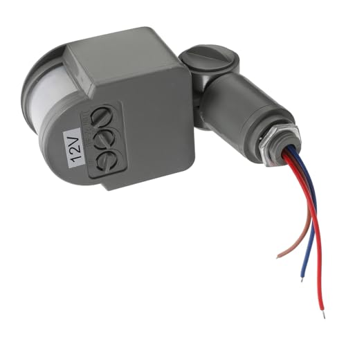 LALAFINA Bewegungsmelder LED Sicherheitslicht Infrarot Sensor mit Einstellbarem Erfassungsbereich für LED Beleuchtung Installieren von LALAFINA