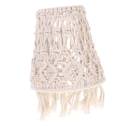 LALAFINA Boho Lampenschirm Handgewebt Kleiner Lampenschirm Ersatz für Tischlampe Weichlichtfilternd Augenschonend Vielseitig für Schlafzimmer Wohnzimmer Büro Stilvolle Bohemian LALAFINA Boho Lampenschirm Handgewebt Kleiner Lampenschirm Ersatz für Tischlampe Weichlichtfilternd Augenschonend Vielseitig für Schlafzimmer Wohnzimmer Büro Stilvolle Bohemian von LALAFINA