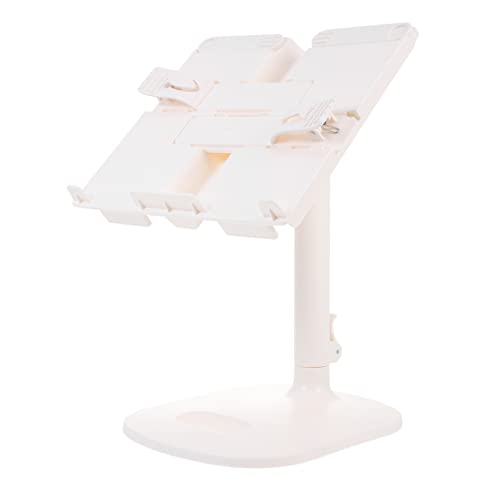 LALAFINA Bücherregal Lesen Laptop Gestell Aluminium Hält Ausruhen Buchhalter Notizbuch Ergonomisch Buch Steht Desktop -buch Buchunterstützung Lesen Leseständer Buchstand Weiß Abs LALAFINA Bücherregal Lesen Laptop Gestell Aluminium Hält Ausruhen Buchhalter Notizbuch Ergonomisch Buch Steht Desktop -buch Buchunterstützung Lesen Leseständer Buchstand Weiß Abs von LALAFINA