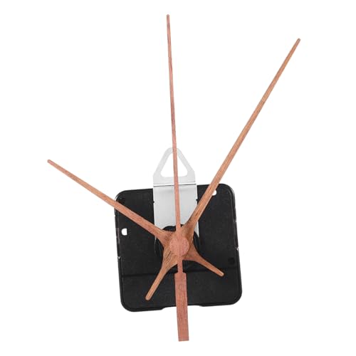 LALAFINA DIY Silent Quartz Uhrwerk mit Holzzeigern Leiser Mechanismus für Wanduhr für Gestaltung und Reparaturen von Uhren von LALAFINA