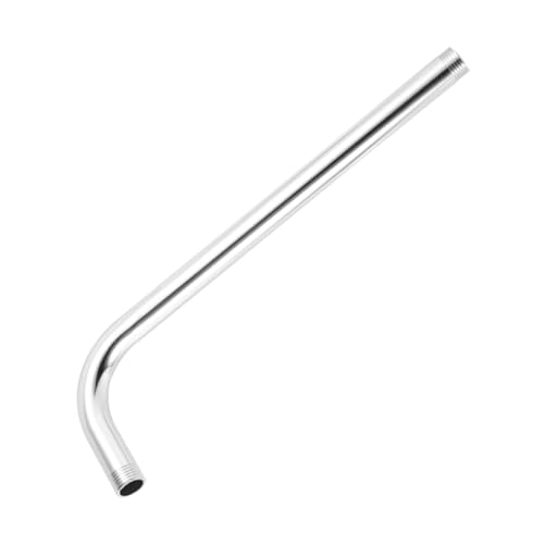 LALAFINA Edelstahl Duscharm mit Flansch Wandmontage für Festen Duschkopf Duschkopfhalter Robust Langlebig Korrosionsbeständig Silber LALAFINA Edelstahl Duscharm mit Flansch Wandmontage für Festen Duschkopf Duschkopfhalter Robust Langlebig Korrosionsbeständig Silber von LALAFINA