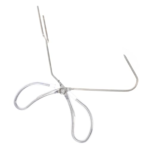 LALAFINA Stainless Steel Dipping Tongs Für Keramiken Multifunktionale Glasurzange Eintauchen Von Und Tellern Langlebig Und Für Und Künstler von LALAFINA