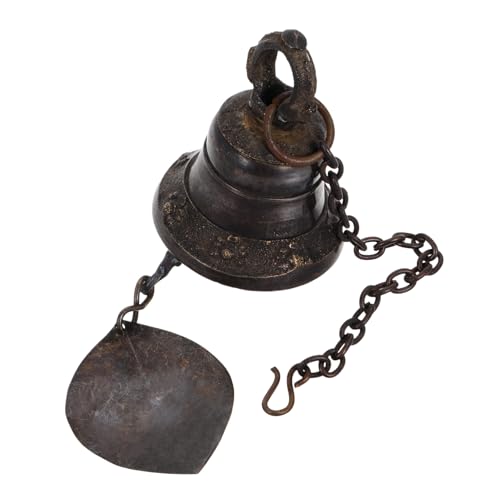 LALAFINA Feng Shui Metall Vintage Hängende Glocke Für Glück Handgefertigte Windspiel Deko 4,5cm Durchmesser Antik Design Für Balkon Und Fenster Beruhigende Klänge Und Positive Energie LALAFINA Feng Shui Metall Vintage Hängende Glocke Für Glück Handgefertigte Windspiel Deko 4,5cm Durchmesser Antik Design Für Balkon Und Fenster Beruhigende Klänge Und Positive Energie von LALAFINA