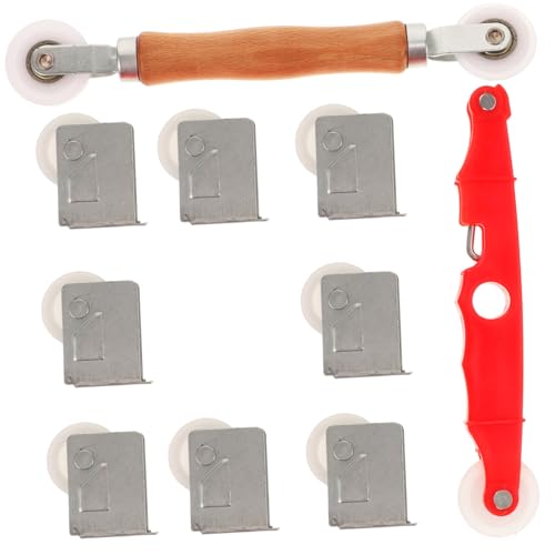 LALAFINA Fenster Screen Reparaturset Bildschirm Roller Werkzeug mit Lager für Einfache Montage und für DIY Projekte und Fensterinstandhaltung von LALAFINA
