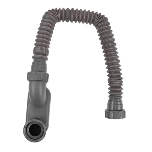 LALAFINA Flexibler Abflussschlauch Kunststoff Langlebig für Waschbecken Bad Küche Vielseitig Einsetzbar Robustes Material Stilvolles Design von LALAFINA