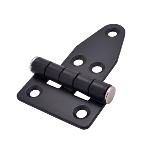 LALAFINA Förmiges Industriescharnier aus Stahl Robustes Heavy Duty Torband Langlebig und Praktisch für Automatisierungsausrüstung und Gehäuse Einfache Montage und Entfernung von LALAFINA