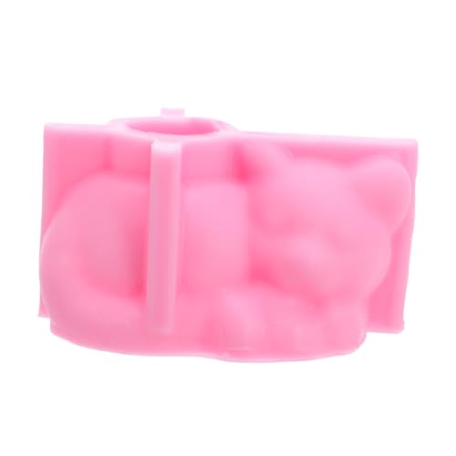 LALAFINA Für Silikon DIY Figuren Epoxid Gips Statuenformen Heimform Zementkerze – Vase Harzhalter Töpfe Schlafende Pflanzgefäße Katzenguss Ton Kaktus Pflanzgefäße In von LALAFINA