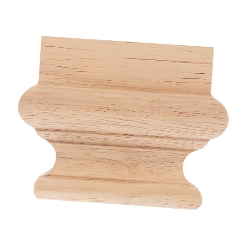 LALAFINA Holz Geschnitzte Dekorative Möbelapplikation Römische Säule Onlay Unbemalt Handgefertigt Eleganter Holzbeschlag für Schrank Tür Kaminrahmen LALAFINA Holz Geschnitzte Dekorative Möbelapplikation Römische Säule Onlay Unbemalt Handgefertigt Eleganter Holzbeschlag für Schrank Tür Kaminrahmen von LALAFINA